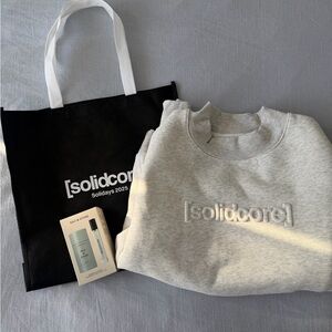 Solidcore Solidays Mockneck Crewneck Sweatshirt - Medium